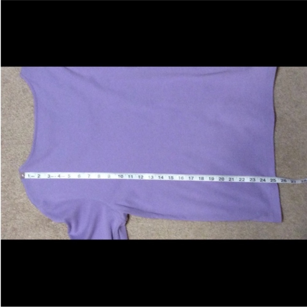 ALFRED DUNNER Purple Layered EMBROIDERED Top Size MEDIUM - Picture 7 of 11
